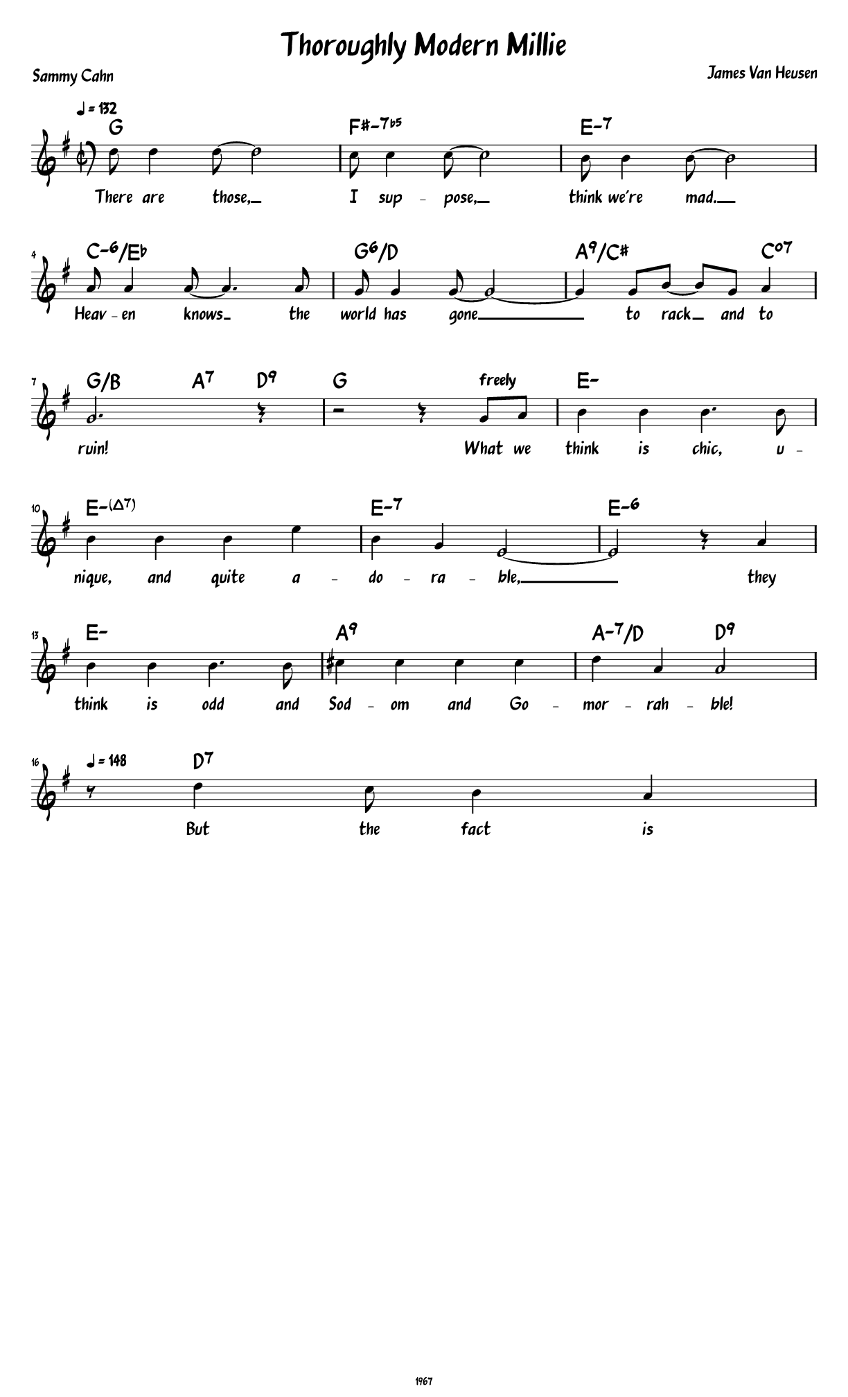Sheet Music